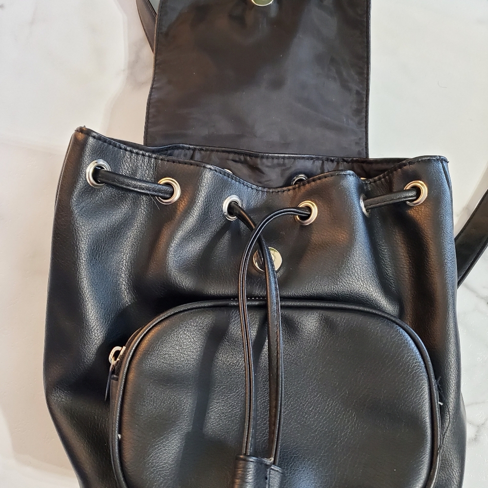Wild Fable Black Backpack Purse - Picture 8 of 16
